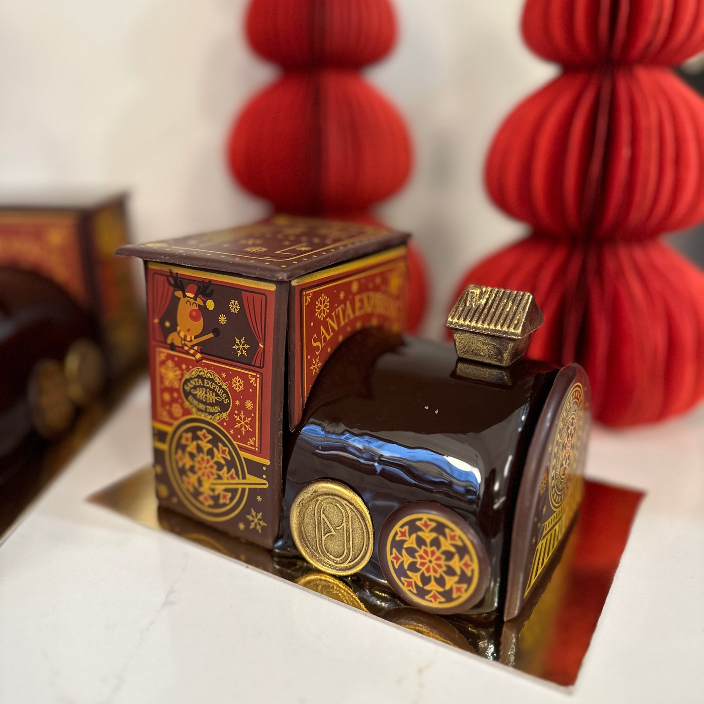 Bûche de Noël Locomotive
