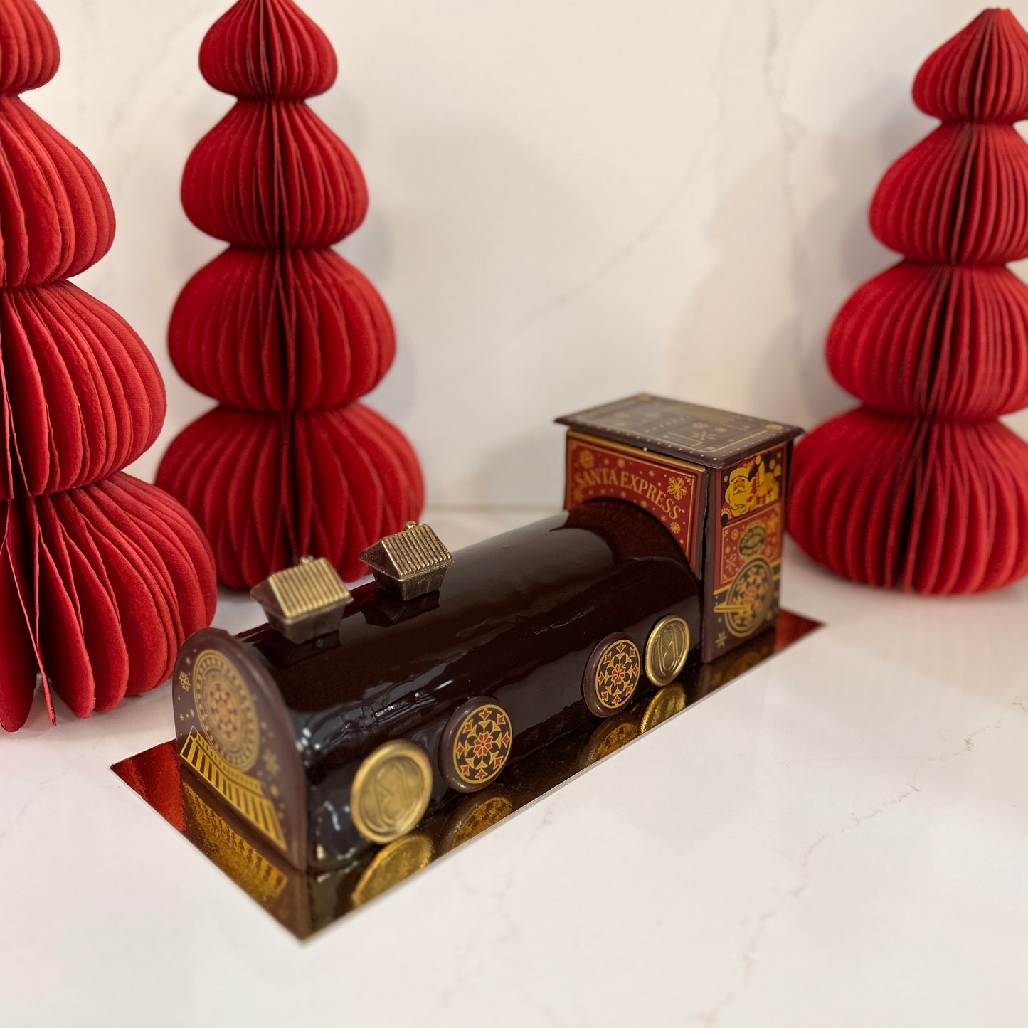 Bûche de Noël Locomotive