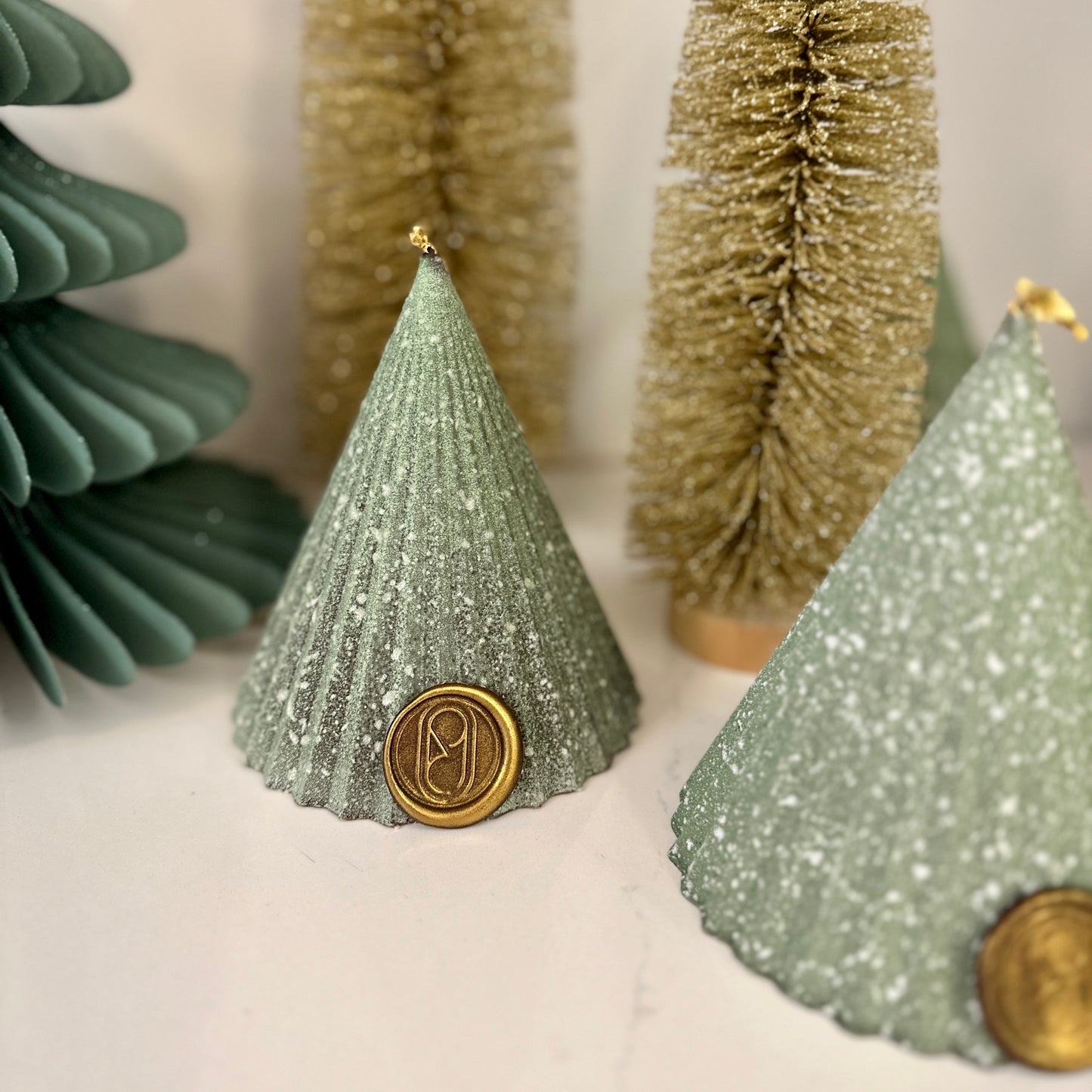 Sapin de Noël Vert Praliné
