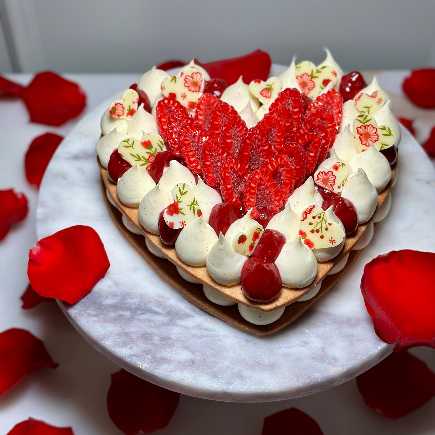 Coeur au Framboise