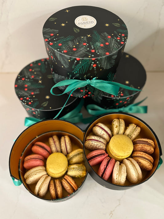 Boîte ronde Macarons