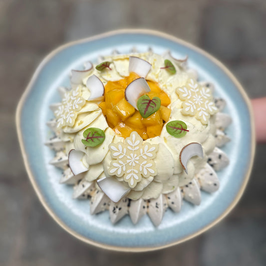 Pavlova de Noël Exotique